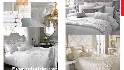 Chăn ga gối đệm dùng cho khách sạn
