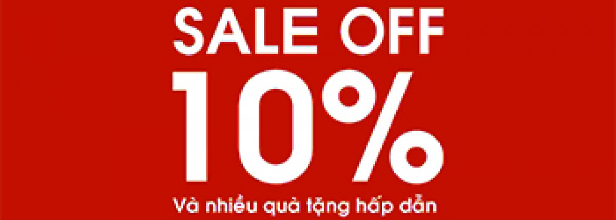 Giảm giá 10%