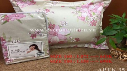 Bộ ga chun và vỏ gối APTK35