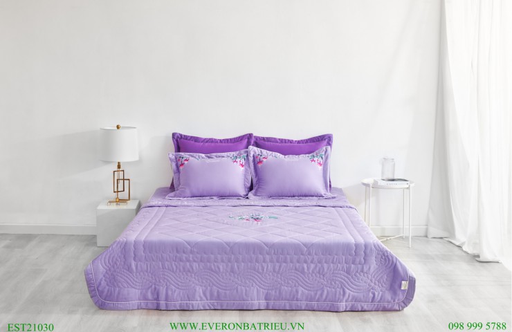 Everon Solid Thêu EST 21030