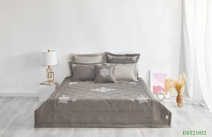 Everon Solid Thêu EST 21032