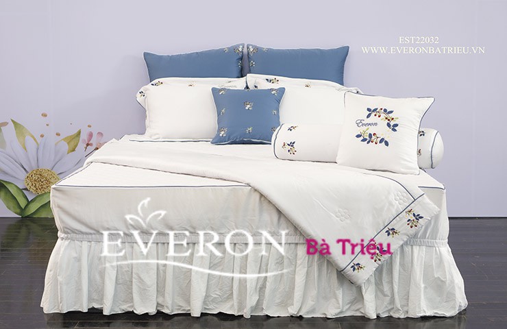 Everon Solid Thêu EST 22032